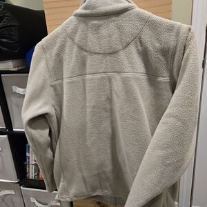 Women's Tan Fleece Jacket